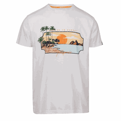 Trespass T-shirt med motiv Pendla - White